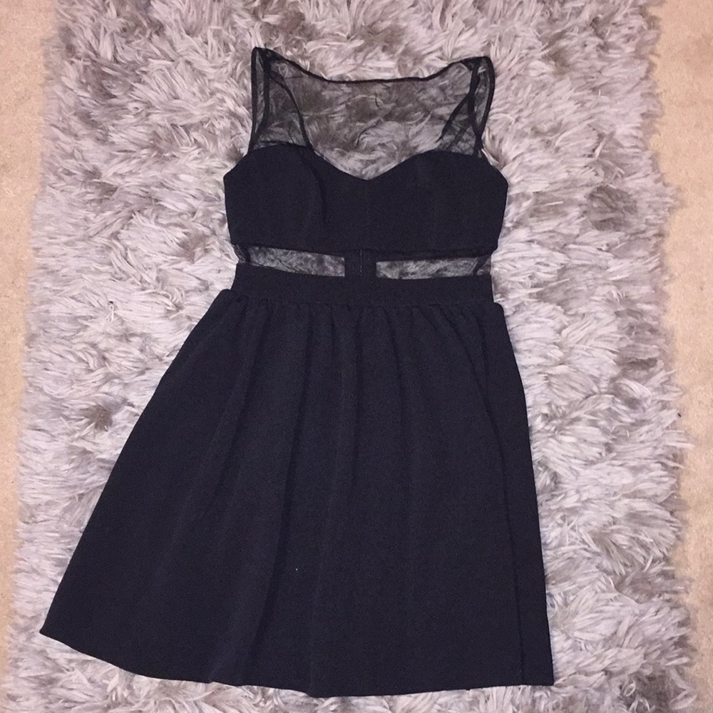 Black formal dress